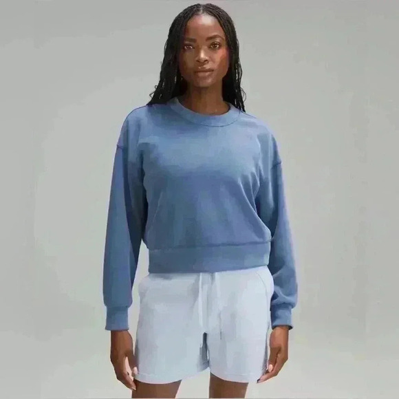 lululemon athletica Tops - Lululemon Perfectly Oversized Cropped Crew